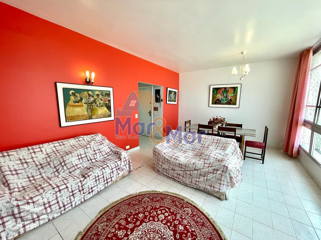 Apartamento na Praia das Pitangueiras, Guarujá - SP