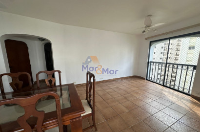 Apartamento na Praia das Pitangueiras, Guarujá - SP