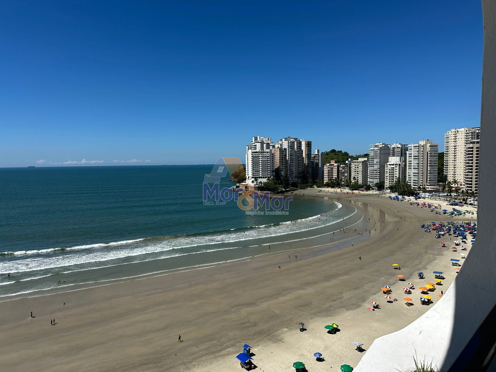 Apartamento Frente ao Mar, Praia Astúrias, Guarujá - SP