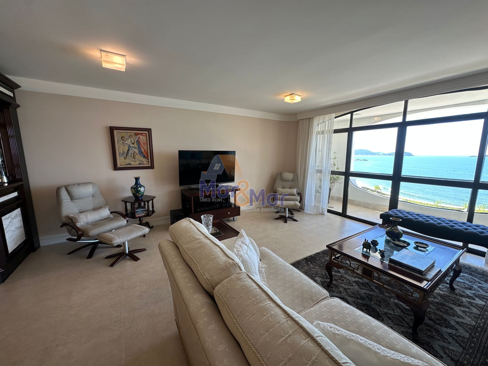 Apartamento Frente ao Mar, Praia Astúrias, Guarujá - SP
