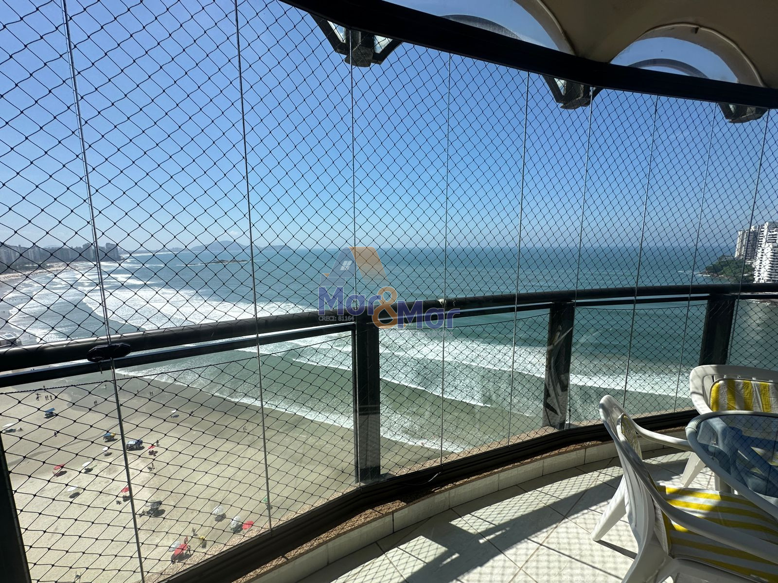 Apartamento Frente ao Mar Praia Astúrias, Guarujá - SP