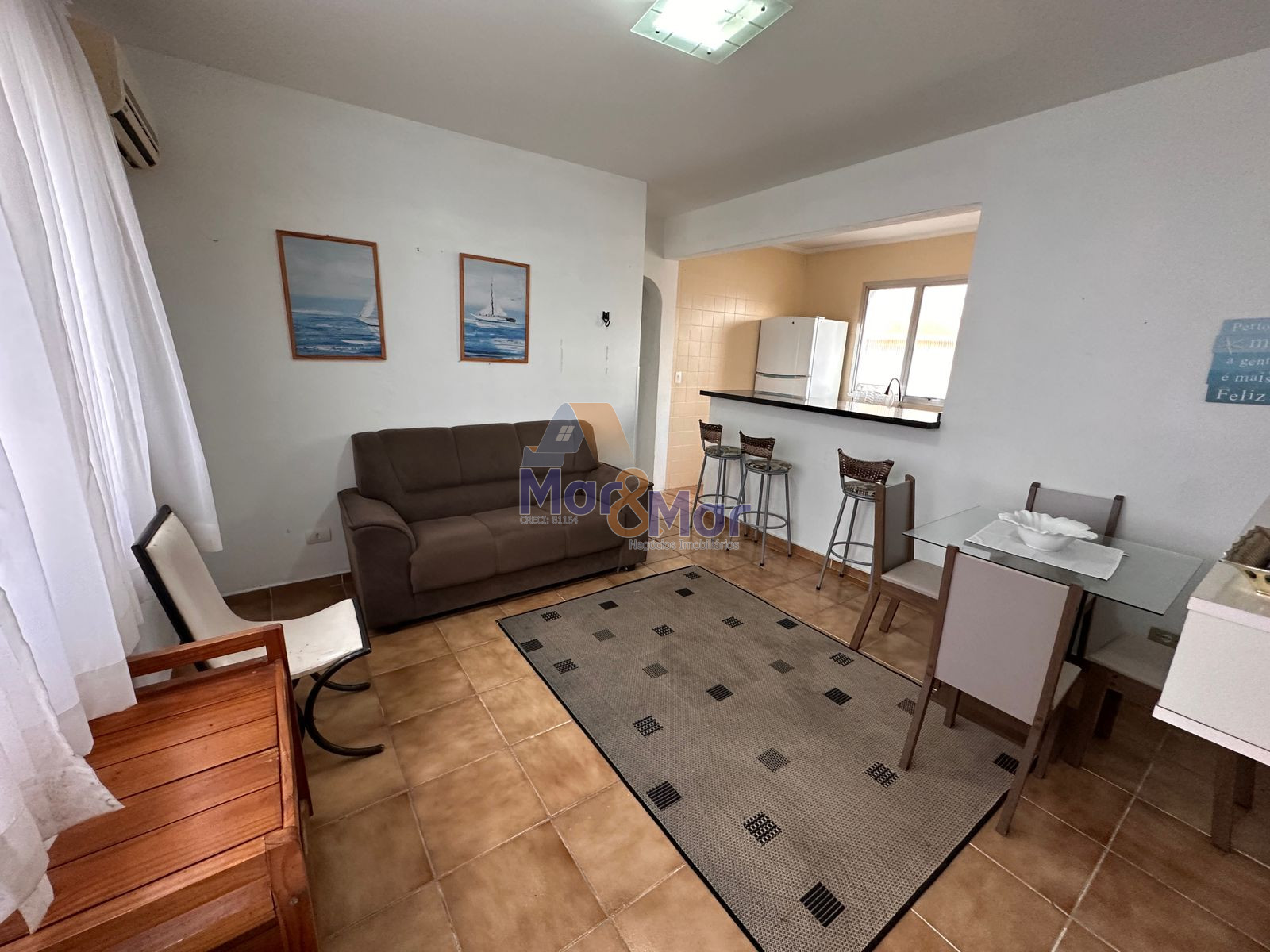 Apartamento na Praia das Astúrias, Guarujá - SP