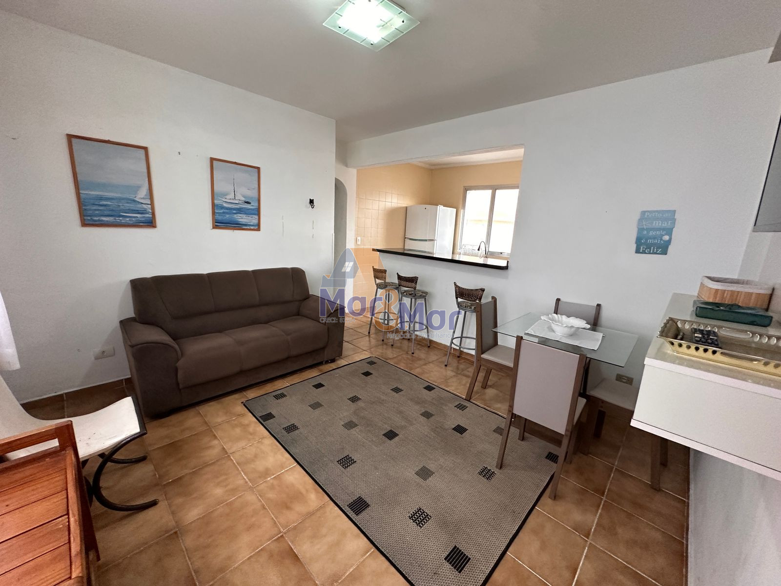 Apartamento na Praia das Astúrias, Guarujá - SP