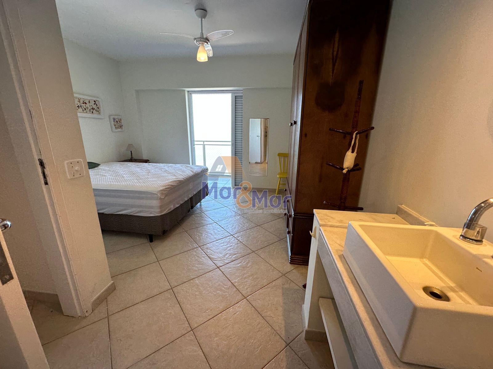 Apartamento Frente Mar,  Praia das Astúrias, Guarujá - SP